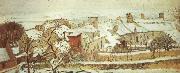 Camille Pissarro Winter oil painting picture wholesale